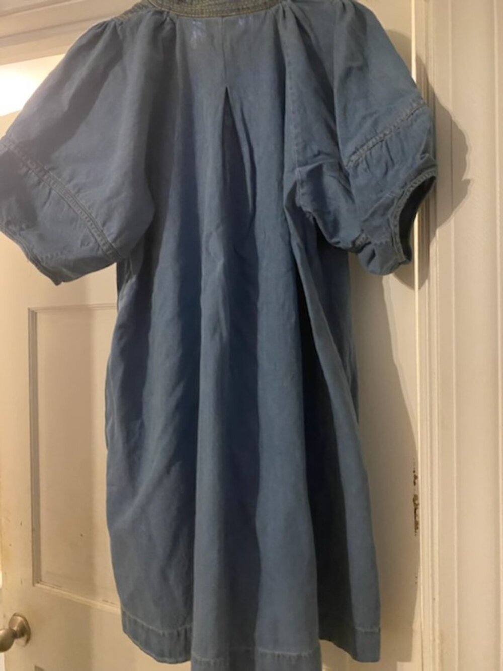 Umgee mini denim dress, size large - Picture 5 of 7